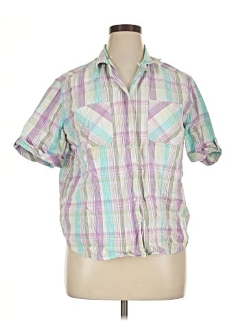 Erika Short Sleeve Button-Down Shirt (view 1)