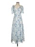 Adelyn Rae 100% Polyester Blue Casual Dress Size S - photo 1