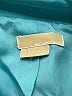 Michael Kors Collection 100% Cotton Teal Blue Coat Size 6 - photo 6