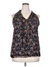 1.State Black Sleeveless Blouse Size 2X - photo 1