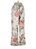 Flora Nikrooz 100% Polyester Floral Ivory Casual Pants Size S - photo 1
