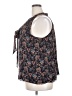 1.State Black Sleeveless Blouse Size 2X - photo 5