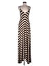 Unbranded Chevron-herringbone Tan Casual Dress Size M - photo 1
