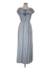 Derek Heart Stripes Blue Casual Dress Size L - photo 1