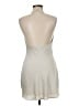 Ten 100% Polyester Solid Ivory Cocktail Dress Size 6 - photo 2