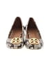 Tory Burch 100% Leather Animal Print Ivory Flats Size 5 1/2 - photo 2