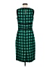 Carlisle Houndstooth Green Cocktail Dress Size 6 - photo 2