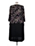 Connected Apparel Black Cocktail Dress Size 3X - photo 2