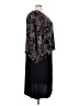 Connected Apparel Black Cocktail Dress Size 3X - photo 4