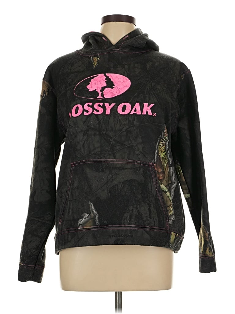 Pre-owned Mossy Oak Sweatshirt In Black