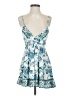 Angie Tropical Blue Casual Dress Size 00 (estimated) - photo 1