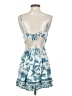Angie Tropical Blue Casual Dress Size 00 (estimated) - photo 2