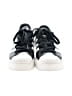 Adidas 100% Leather Black Sneakers Size 7 - photo 2