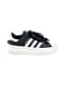 Adidas 100% Leather Black Sneakers Size 7 - photo 1