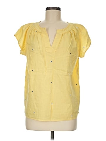 St. John's Bay Short Sleeve Blouse (view 1)