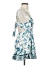 Angie Tropical Blue Casual Dress Size 00 (estimated) - photo 4