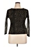 Max Mara Black Long Sleeve Top Size XL - photo 1