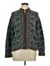 Norm Thompson Paisley Teal Cardigan Size L (estimated) - photo 1