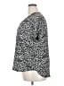 Maurices 100% Polyester Animal Print Silver Short Sleeve Blouse Size XXL - photo 5