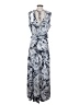 Veronica M. Paisley Gray Casual Dress Size S - photo 2
