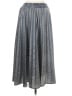 She + Sky Chevron-herringbone Silver Casual Skirt Size L - photo 1