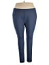 PIPHANY Solid Blue Active Pants Size 3X - photo 1