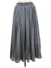She + Sky Chevron-herringbone Silver Casual Skirt Size L - photo 2