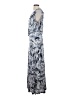 Veronica M. Paisley Gray Casual Dress Size S - photo 5