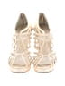 Caparros 100% Leather Ivory Sandals Size 7 1/2 - photo 2
