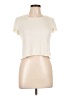 American Eagle Outfitters Ivory Short Sleeve Top Size L - photo 1