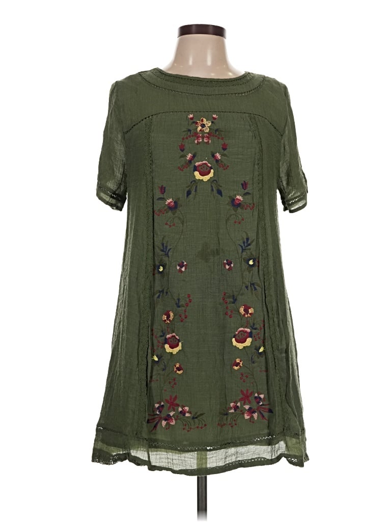 Pre-owned Umgee Casual Dress In Green