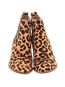 Madewell The Regan Boot in Leopard Calf Hair (view 2)