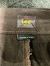 Lee Solid Brown Casual Pants Size 22WP - photo 4