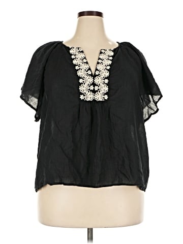 Gap Short Sleeve Blouse (view 1)
