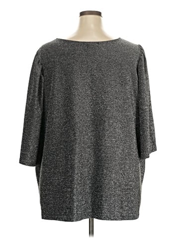 Ellos 3/4 Sleeve Top (view 2)