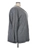 Suzanne Betro Gray Long Sleeve Top Size 4X - photo 4