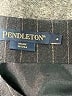 Pendleton 100% Wool Chevron-herringbone Black Casual Dress Size 4 - photo 7