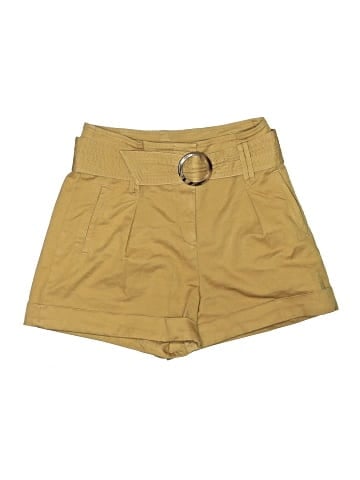 Sézane Khaki Shorts (view 1)