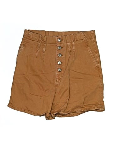 Free People Khaki Shorts (view 1)