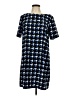 Tommy Hilfiger Graphic Blue Casual Dress Size 10 - photo 1