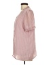 Unbranded 100% Polyester Pink Short Sleeve Blouse Size L - photo 5