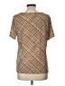 Jaclyn Smith Tweed Brown Short Sleeve T-Shirt Size L - photo 2