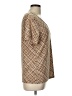 Jaclyn Smith Tweed Brown Short Sleeve T-Shirt Size L - photo 4