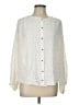 Zara Ivory Long Sleeve Blouse Size L - photo 1