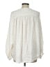 Zara Ivory Long Sleeve Blouse Size L - photo 2