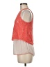 French Connection Orange Sleeveless Blouse Size 8 - photo 5