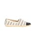 Loeffler Randall Polka Dots Ivory Flats Size 7 - photo 1