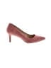 Just Fab Burgundy Heels Size 9 - photo 1