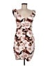 Express Print Ivory Cocktail Dress Size M - photo 1