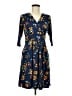 Karina Floral Blue Casual Dress Size M (estimated) - photo 1